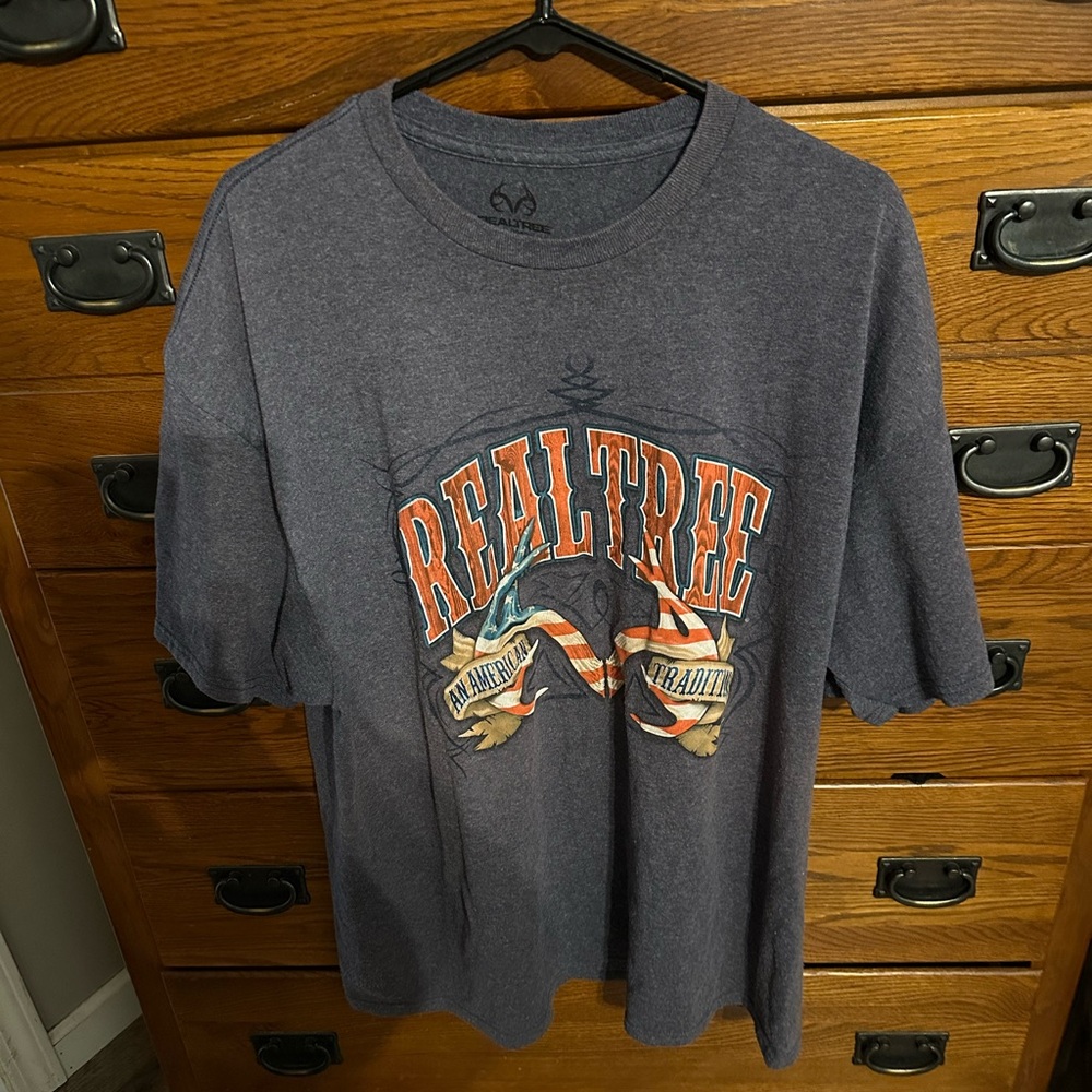 Realtree Heather Gray T-Shirt